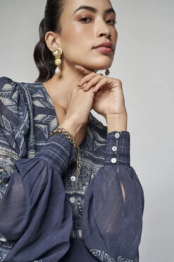 Demna Dress - Blue -Anita Dongre F23SP17 Blue 7