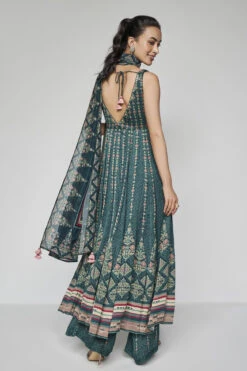 Demilune Anarkali Set - Green -Anita Dongre F23SP1 Green 3
