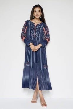 Rimel Dress - Blue