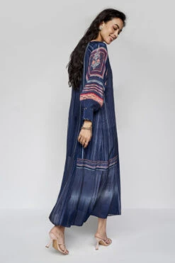 Rimel Dress - Blue -Anita Dongre F23SP30 Blue 3