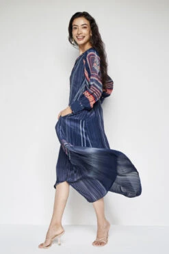 Rimel Dress - Blue -Anita Dongre F23SP30 Blue 5