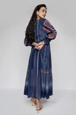 Rimel Dress - Blue -Anita Dongre F23SP30 Blue 6