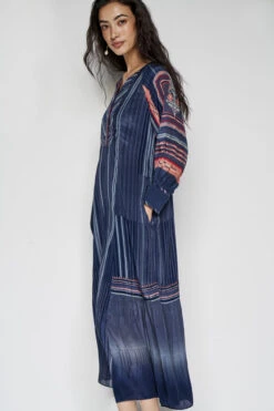 Rimel Dress - Blue -Anita Dongre F23SP30 Blue 8