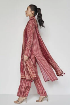 Savani Suit Set - Wine -Anita Dongre F23SP41 wine 3