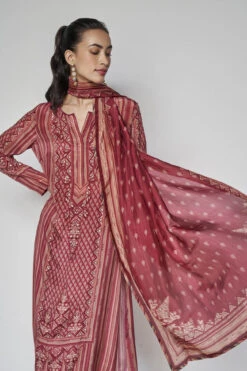 Savani Suit Set - Wine -Anita Dongre F23SP41 wine 5