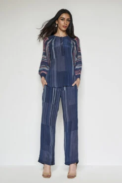 Rimel Coord Set - Blue