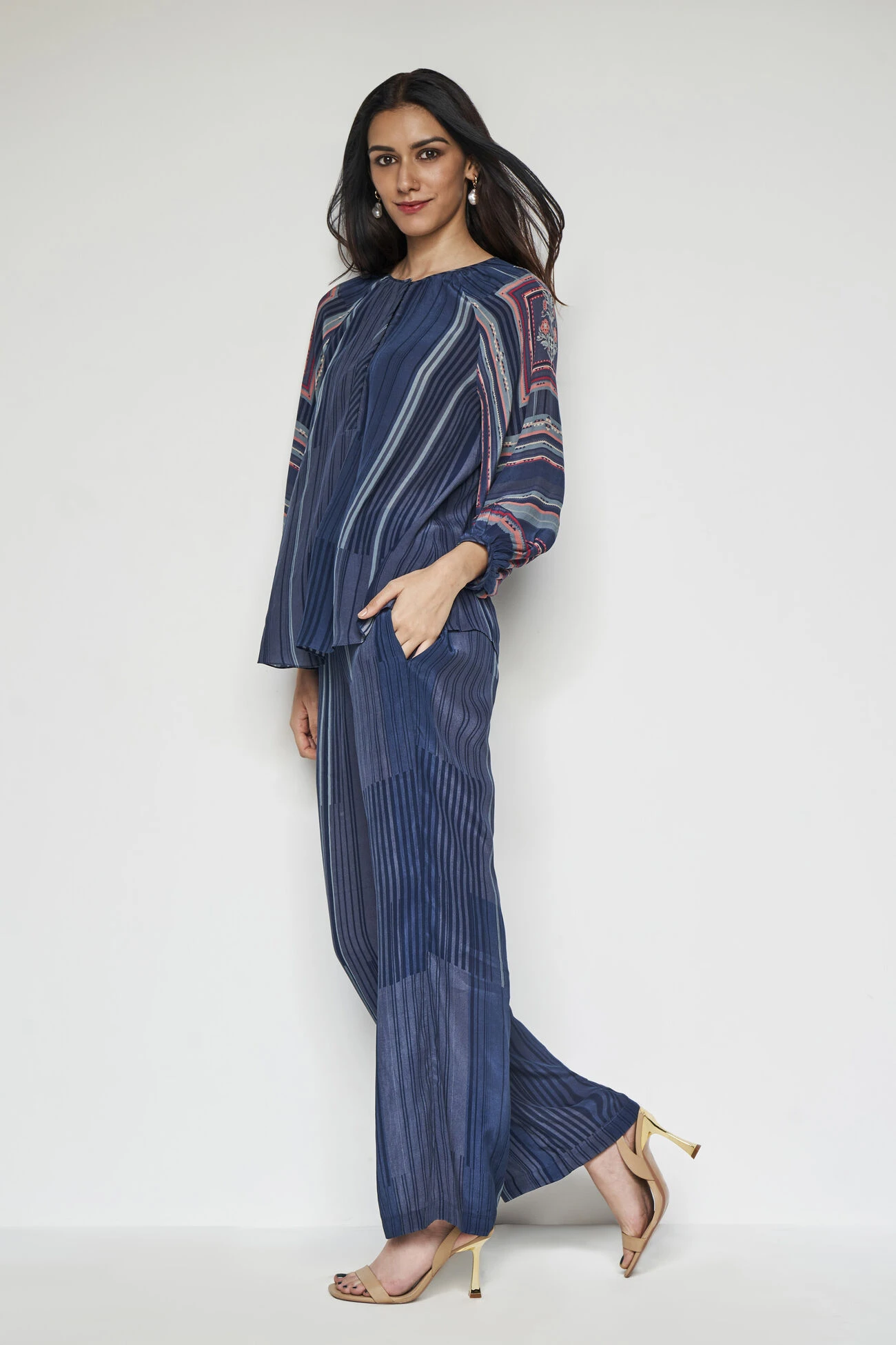 Rimel Coord Set - Blue 4 Rimel Coord Set - Blue - Image 2