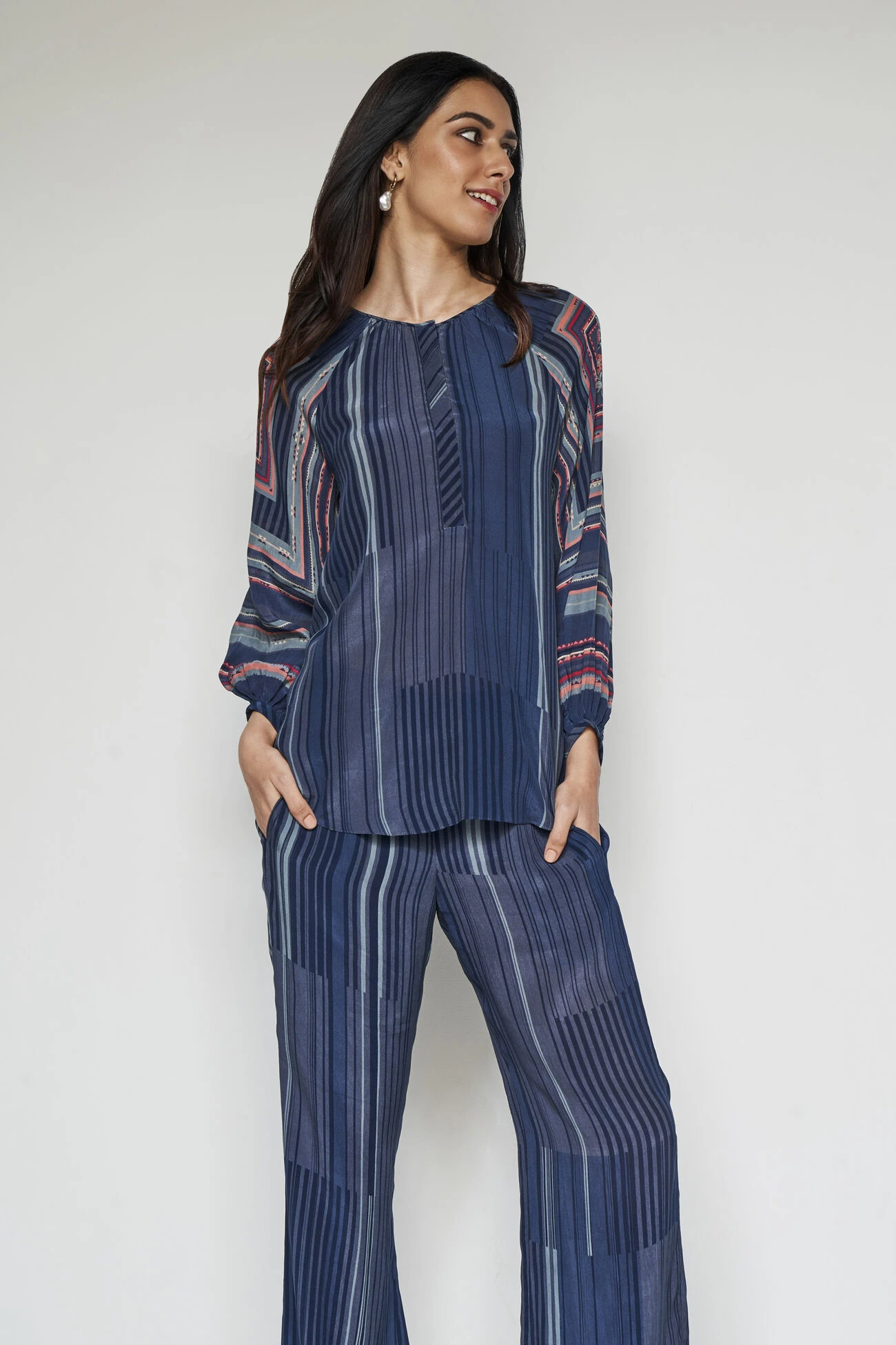 Rimel Coord Set - Blue 6 Rimel Coord Set - Blue - Image 4