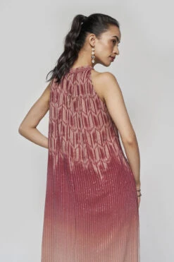 Amarone Coord Set - Ombre Wine -Anita Dongre F23SP68 Wine 5