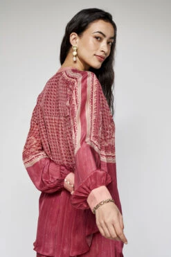 Eydis Coord Set - Wine -Anita Dongre F23SP69 Wine 7
