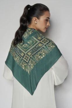 Nokomis Scarf - Green -Anita Dongre F23SP6 Green 4