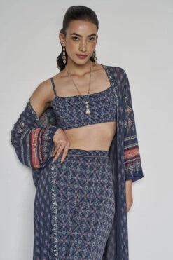 Leandra Jacket Set - Blue -Anita Dongre F23SP71 Blue 10