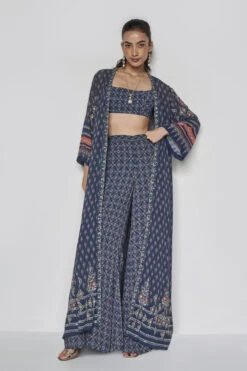 Leandra Jacket Set - Blue -Anita Dongre F23SP71 Blue 3