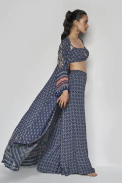 Leandra Jacket Set - Blue -Anita Dongre F23SP71 Blue 4