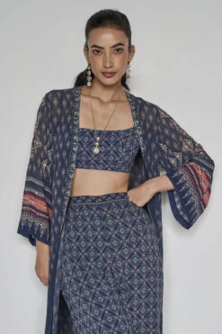 Leandra Jacket Set - Blue -Anita Dongre F23SP71 Blue 6