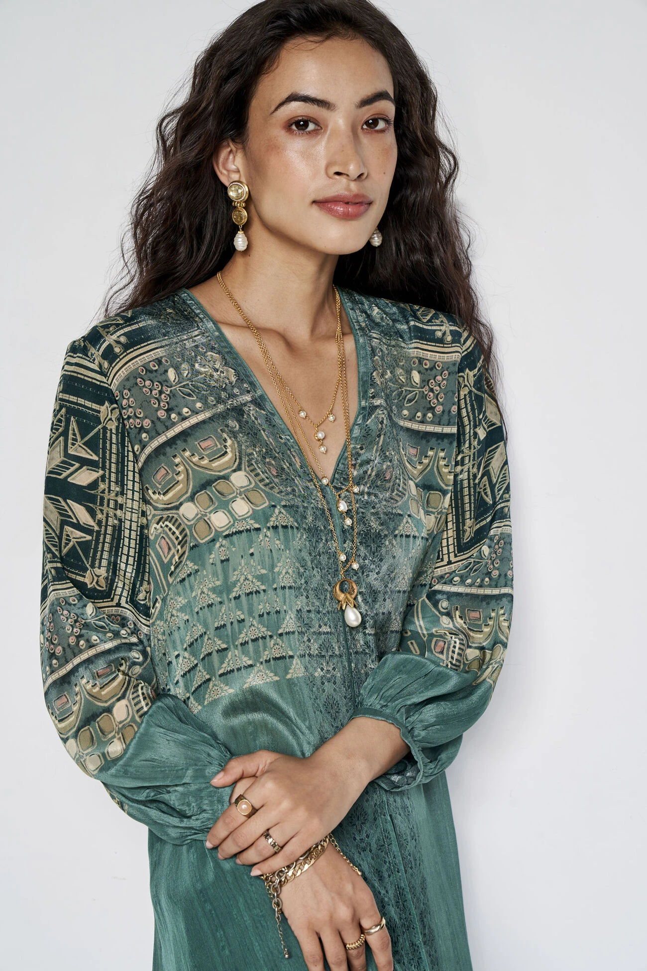 Ava Kurta Set - Green 7 Ava Kurta Set - Green - Image 5