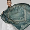 Emlyn Scarf - Green -Anita Dongre F23SP802 Green 1
