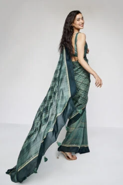 Aparna Saree Set - Green -Anita Dongre F23SP82 Green 4