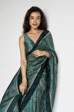 Aparna Saree Set - Green -Anita Dongre F23SP82 Green 5