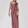 Arvika Saree - Wine -Anita Dongre F23SP88 Wine 1