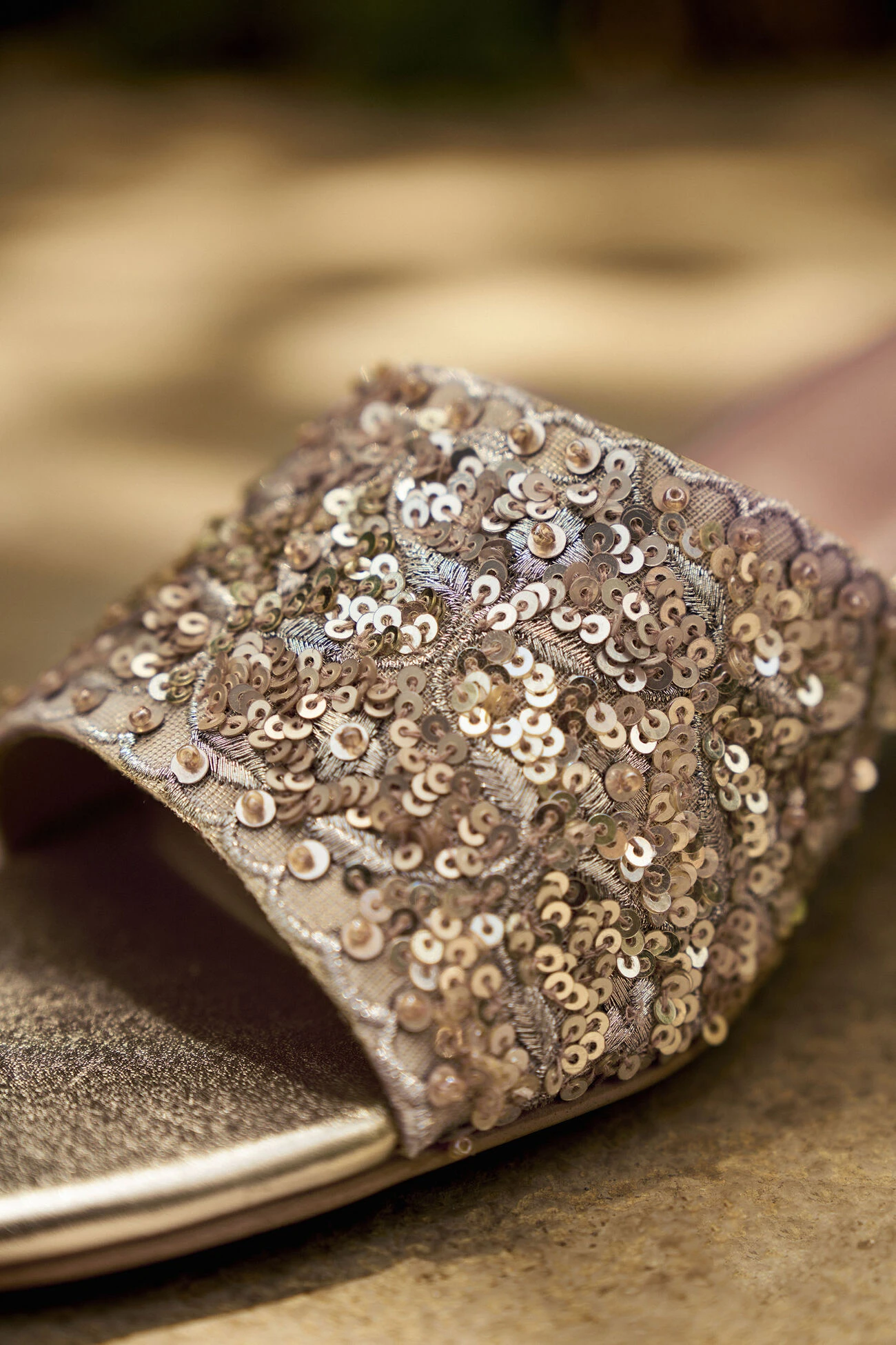 Golden Blossom Heels - Gold 8 Golden Blossom Heels - Gold - Image 6