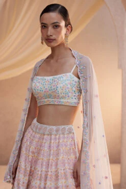 Thamarai Lehenga Set - Natural -Anita Dongre S23A29 Natural 4
