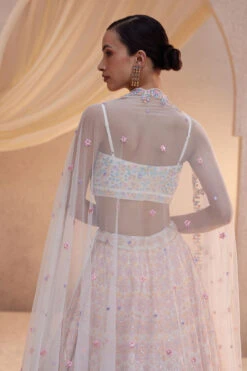 Thamarai Lehenga Set - Natural -Anita Dongre S23A29 Natural 5