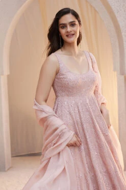 Omaira Suit Set - Blush 10 Omaira Suit Set - Blush -Anita Dongre S23A37 Blush 4