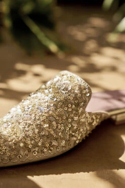 Golden Bloom Mules - Gold -Anita Dongre S23AS3 GOLD 5