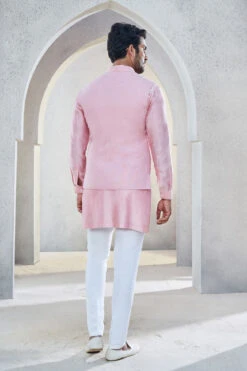 Rayaan Nehru Jacket - Rosewood -Anita Dongre S23B10CL Rosewood 3