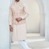 Aakesh Nehru Jacket - Salmon 1 Aakesh Nehru Jacket - Salmon -Anita Dongre S23B6LF Salmon 1