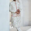 Ajish Nehru Jacket - Ivory