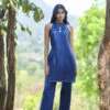 Brooke Incut Coord - Blue -Anita Dongre S23G510C blue 1