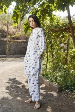 Soothe Tunic Coord - Indigo -Anita Dongre S23G512B indigo 6