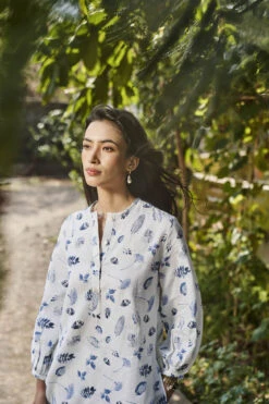 Soothe Tunic Coord - Indigo -Anita Dongre S23G512B indigo 7