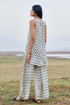 Floret Tunic Coord - Ecru -Anita Dongre S23G530 ecru 2