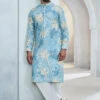 Revaan Kurta - Powder Blue