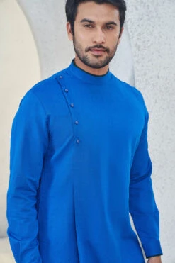 Nayel Kurta - Blue -Anita Dongre S23K12CL Blue 4