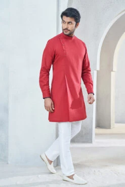 Nayel Kurta - Maroon -Anita Dongre S23K12CL Maroon 2