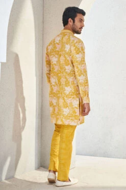 Malhar Kurta - Mustard -Anita Dongre S23K12LF Mustard 3