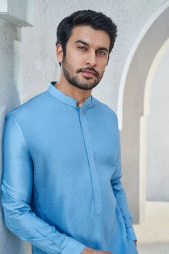 Affan Kurta - Blue -Anita Dongre S23K15PS Blue 4