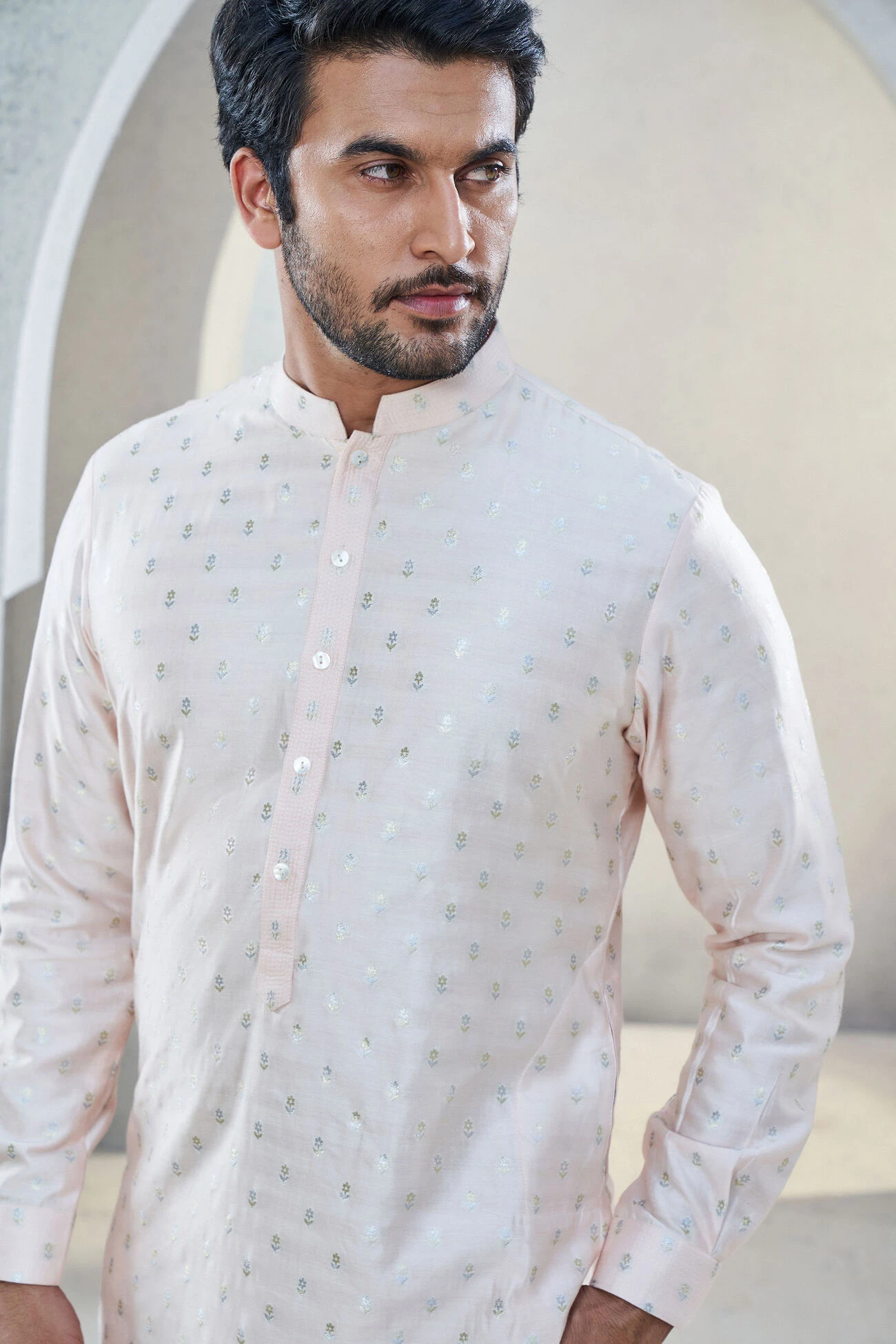 Alman Kurta - Pink 6 Alman Kurta - Pink - Image 4