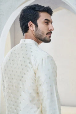Alman Kurta - Off White -Anita Dongre S23K18BS OffWhite 5