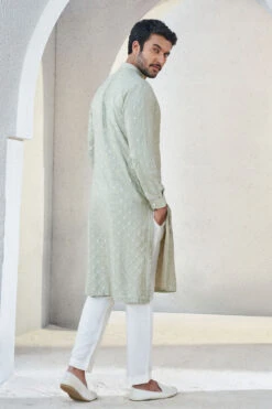 Alman Kurta - Sage -Anita Dongre S23K18BS Sage 3