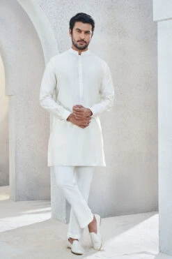 Esam Kurta - Cream
