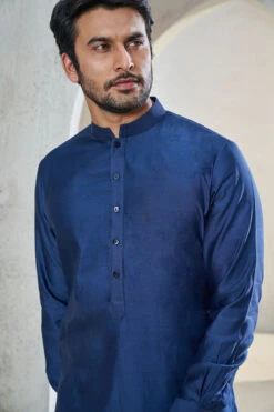 Esam Kurta - Navy Blue -Anita Dongre S23K19CS Navyblue 5