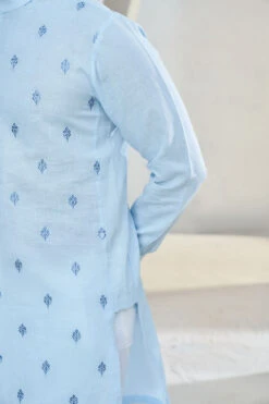 Keshav Kurta - Powder Blue 15 Keshav Kurta - Powder Blue -Anita Dongre S23K1CL Powder20Blue 7