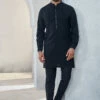 Afraz Kurta - Black