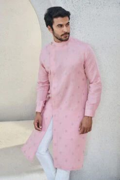 Naksh Kurta - Rose Wood -Anita Dongre S23K4CL Rose 4