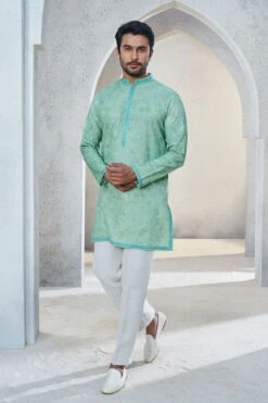 Viyaan Kurta - Sage Green